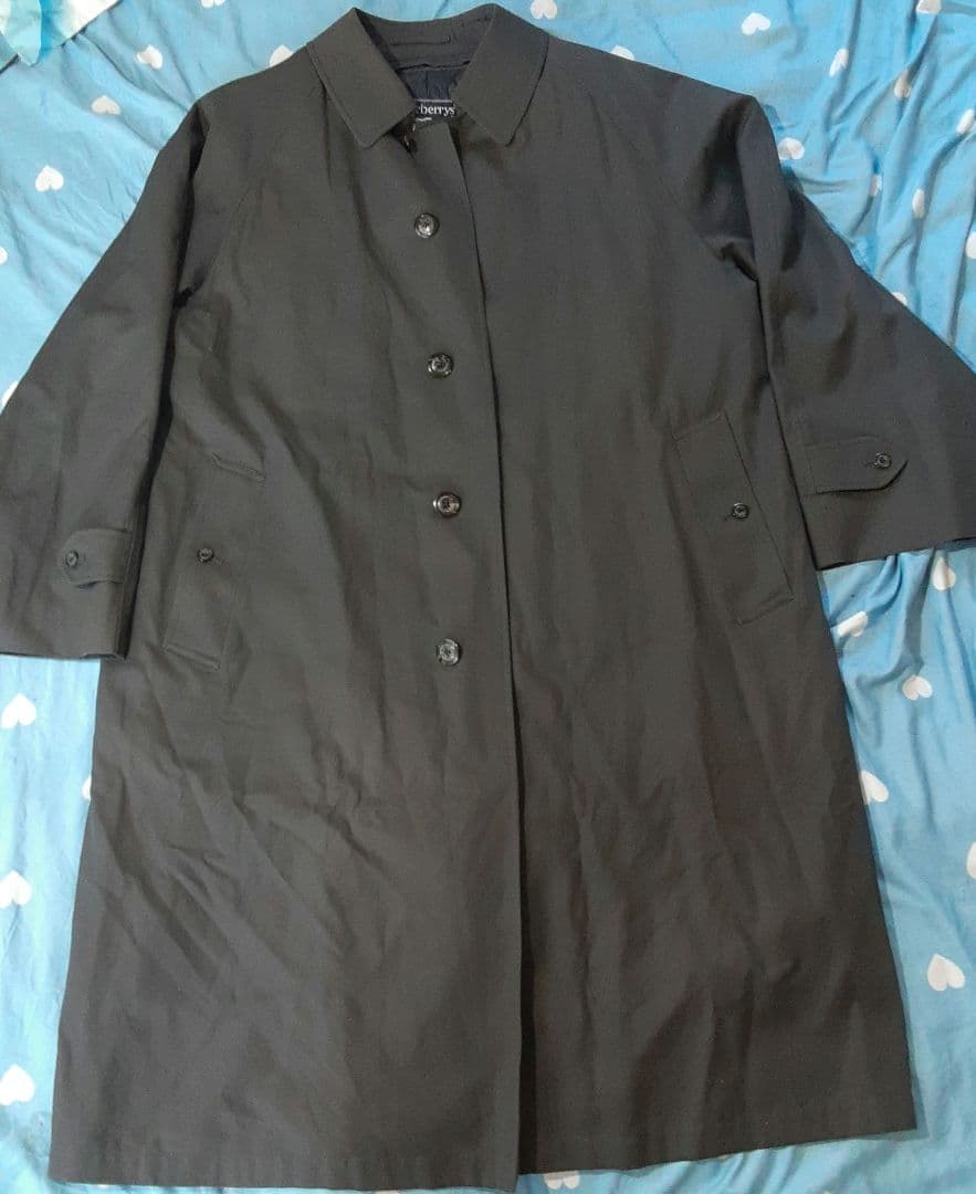 Burberrys ステンカラーコート 黒