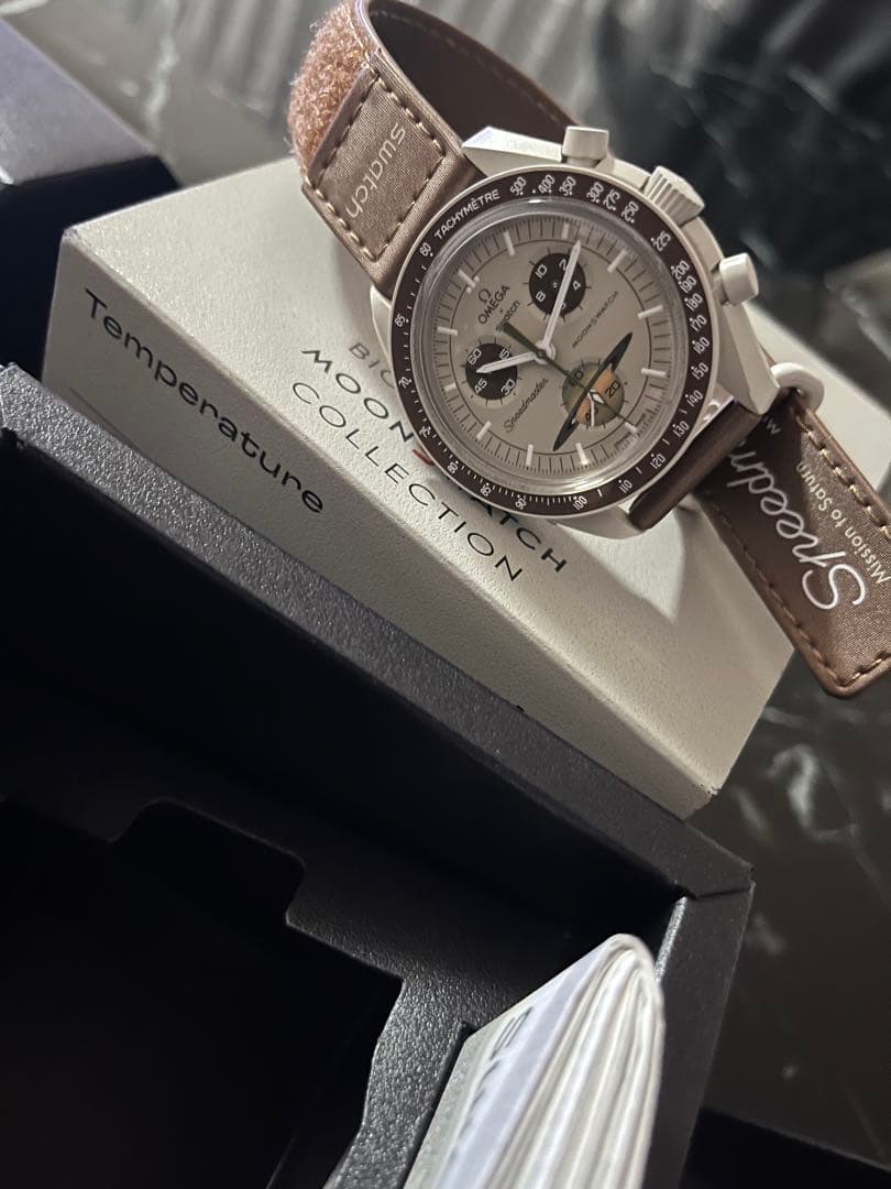 時計 Swatch MISSION TO SATURN SO33T100