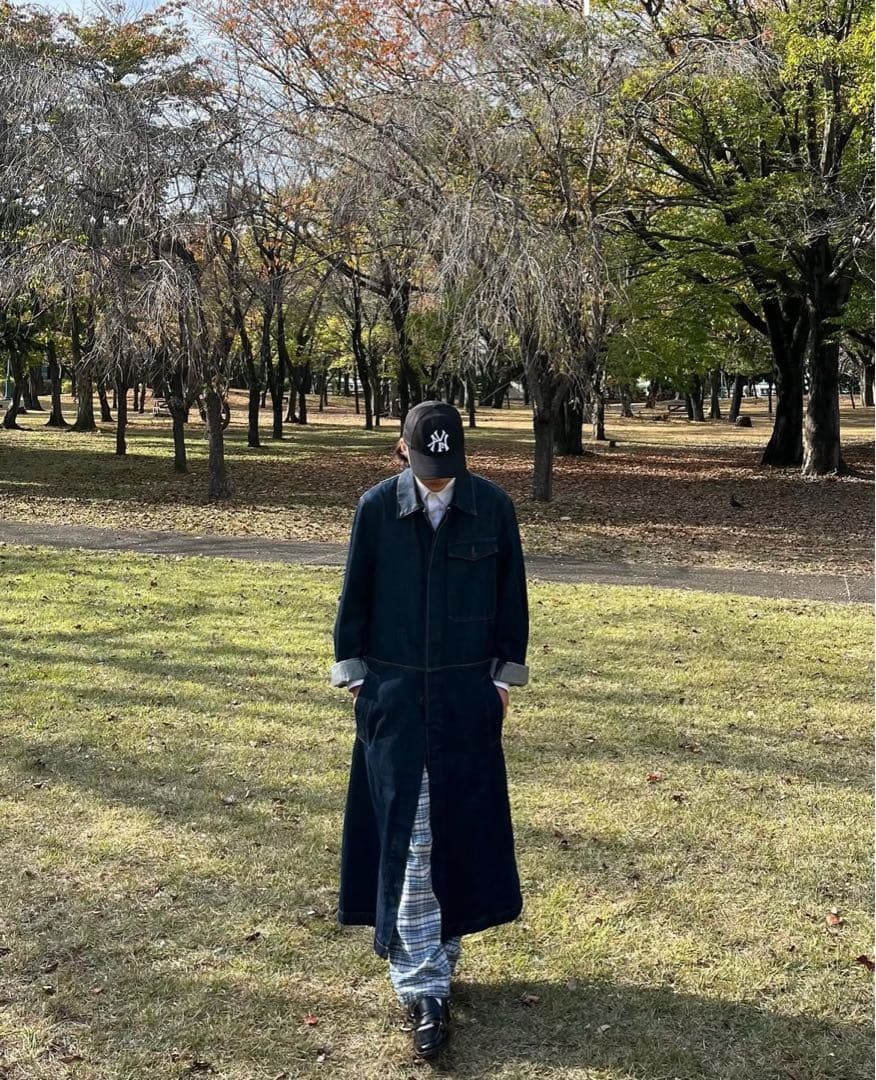 DRIES VAN NOTEN 2017aw デニムロングコート