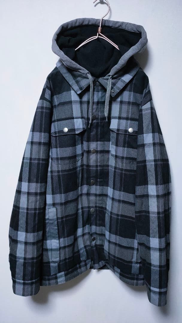 【BURTON バートン】スノーボードウェア ジャケット チェック メンズL