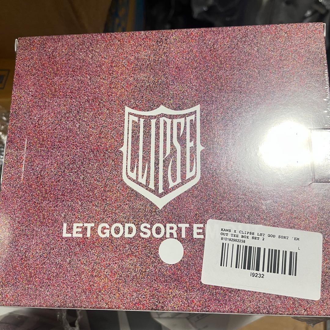 KAWS x CLIPSE CD and TEE BOX SET2 Mサイズ