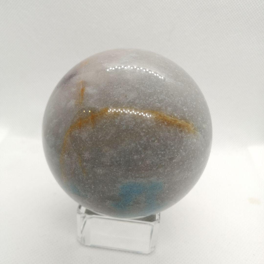 新品】ドラゴンの目のような模様と水、白、黄色の鱗　トロレアイト　10-102