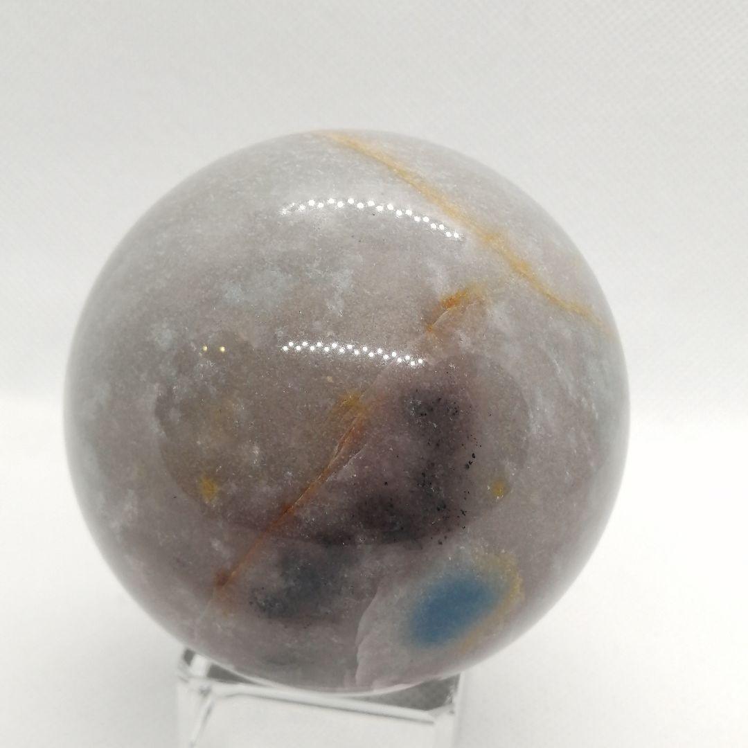 新品】ドラゴンの目のような模様と水、白、黄色の鱗　トロレアイト　10-102