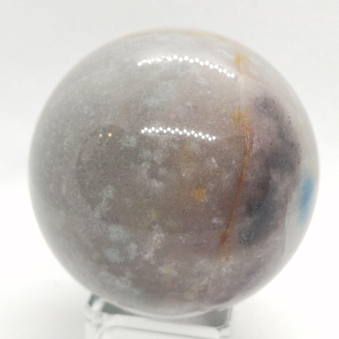 新品】ドラゴンの目のような模様と水、白、黄色の鱗　トロレアイト　10-102