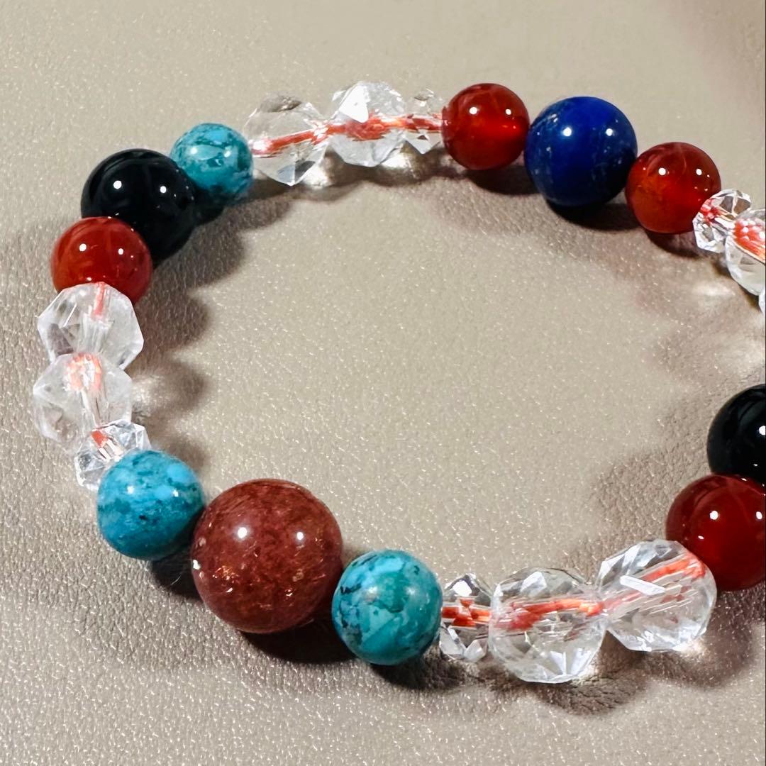 ギャル霊媒師 飯塚唯 コラボ パワーストーン ブレスレット 縁 えん 16cm