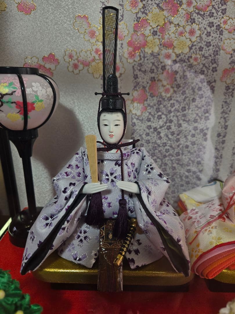 【一点限り】雛人形 ケース飾り　K33