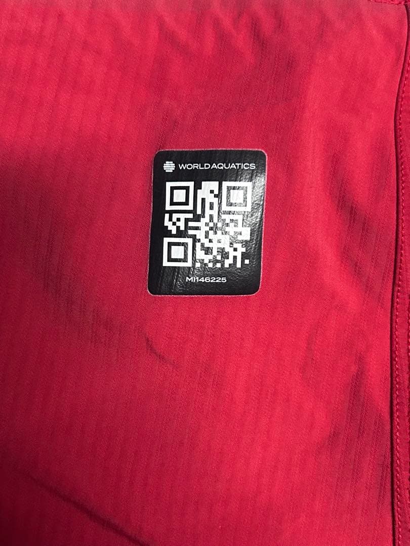 Mizuno 競泳水着 Sサイズ レッド/ブラック