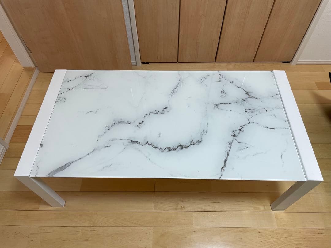 ★お受取りが可能な方限定価格★ニトリ　ローテーブル（大理石調）