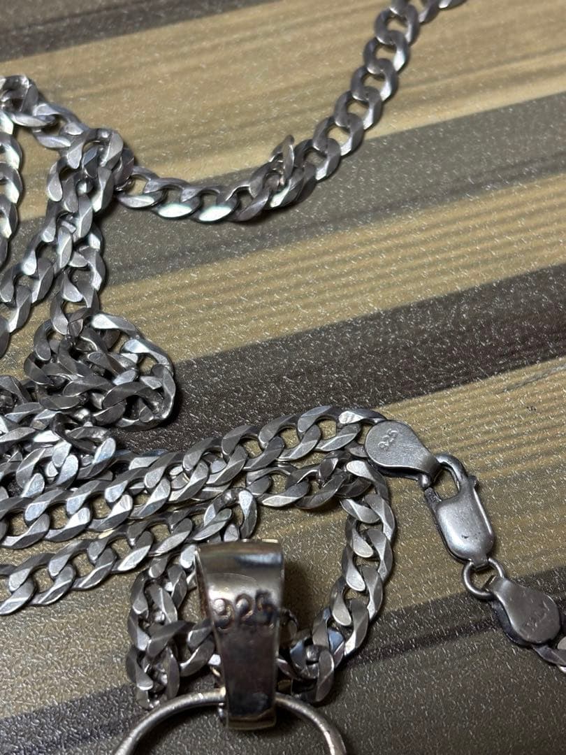 アバランチ　925 W文字型ネックレスセット