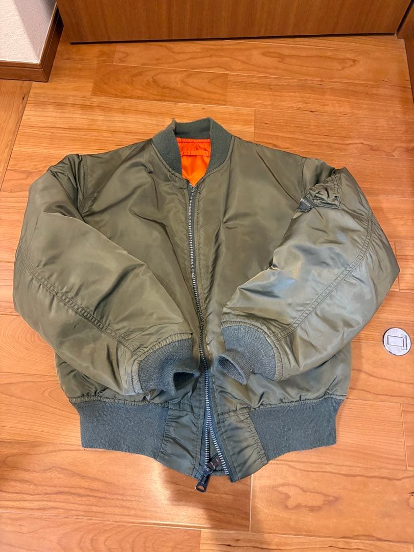 MA-1 80s USA製　alpha