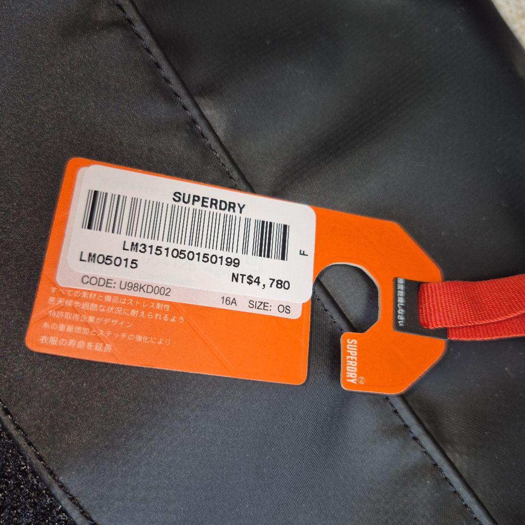 【タグ付き未使用】 Superdry 極度乾燥 Laptop ショルダーバッグ
