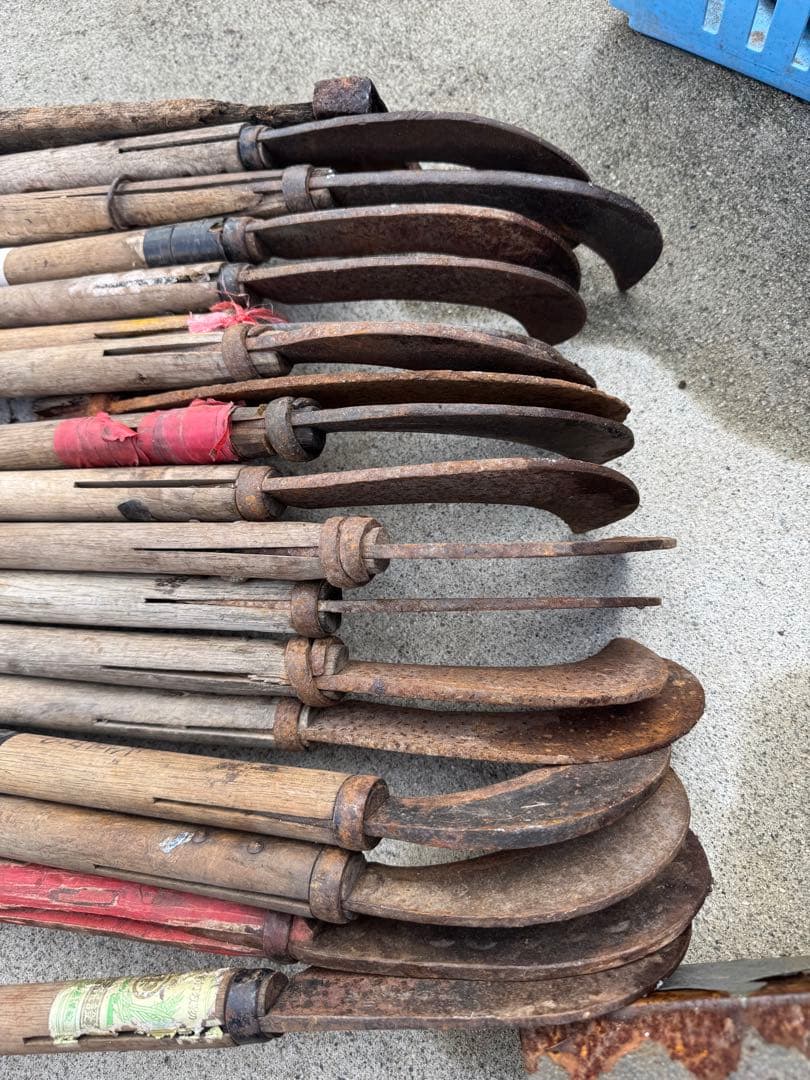 鎌、斧、いろいろセット36本