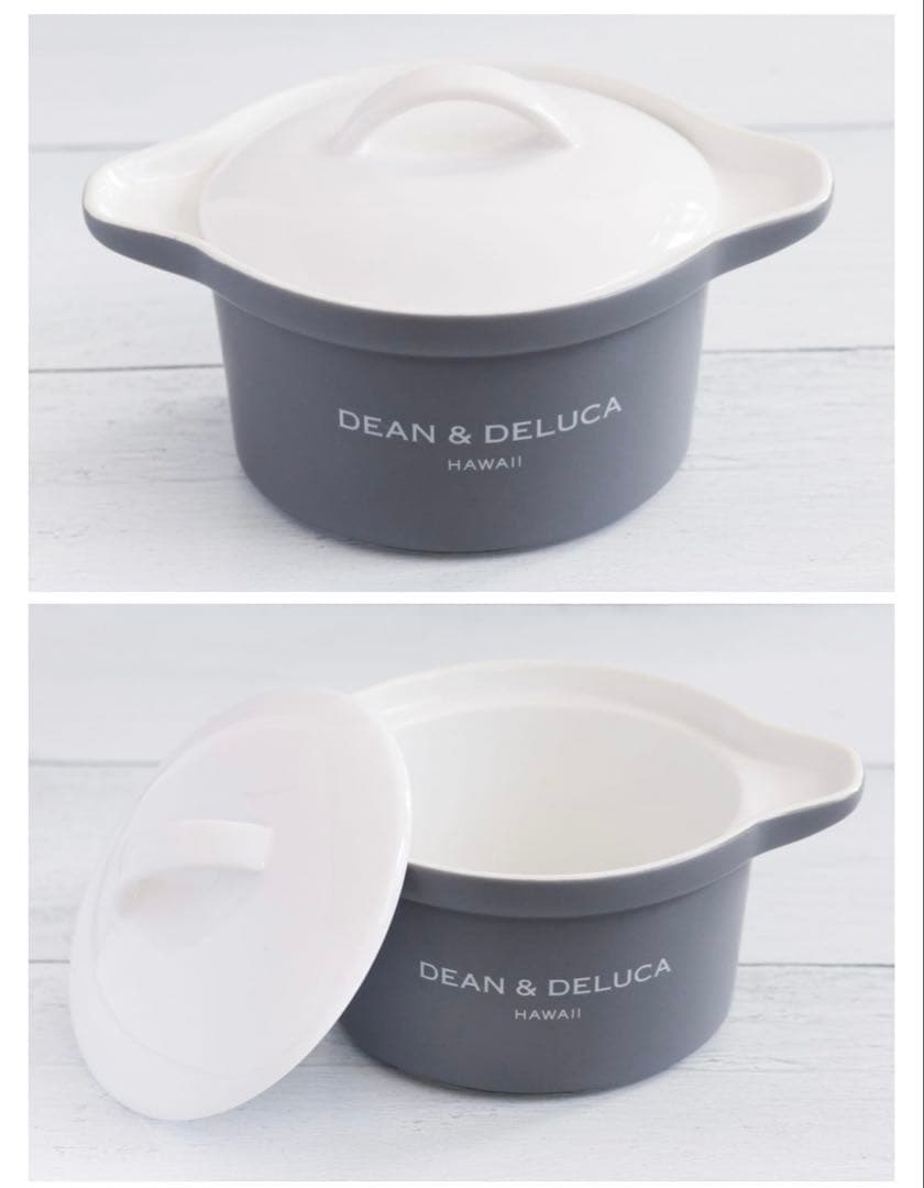 【DEAN&DELUCA ハワイ限定品】セラミックポット2点セット