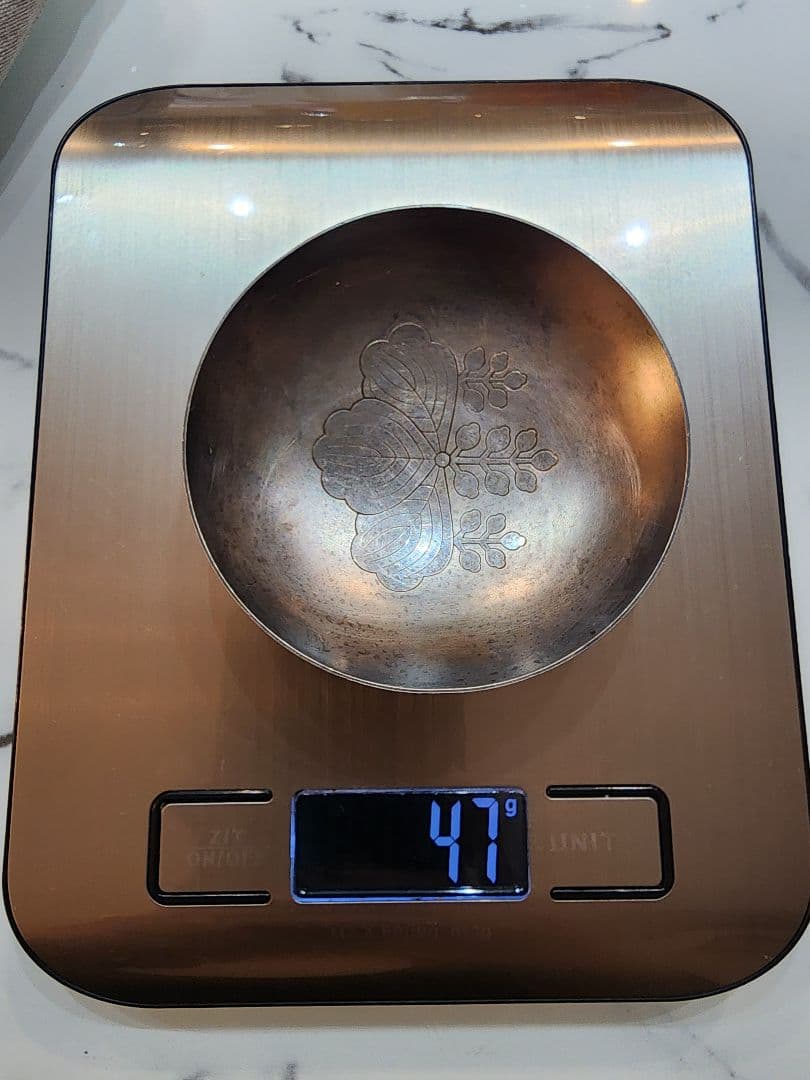 銀杯 ぎんぱい 銀盃 純銀 1000 国旗b刻印