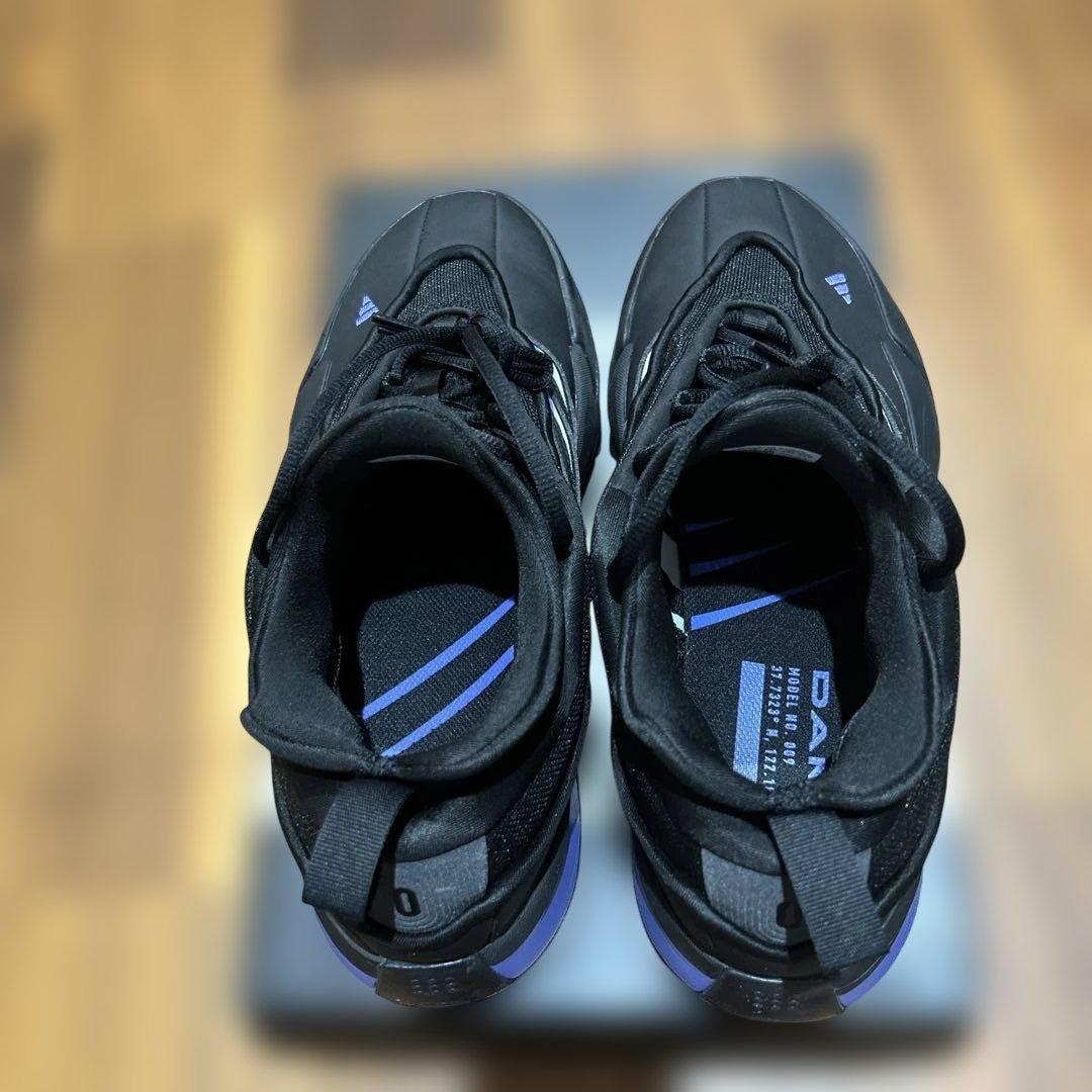 adidas DAME 9 ブラック 27.5