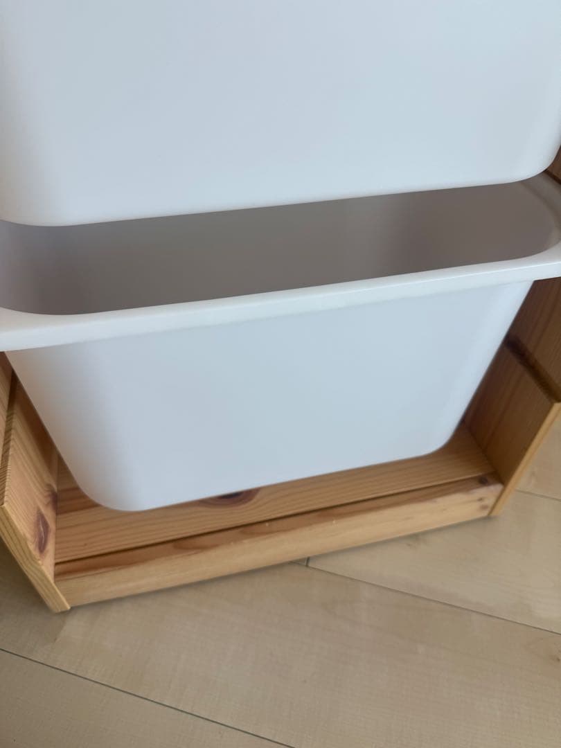 IKEA トロファスト 収納ボックスつき TROFAST ホワイト