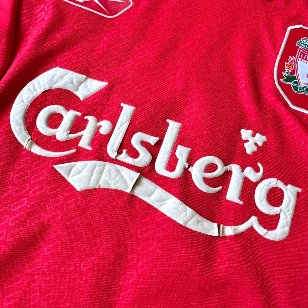 【PLパッチ付き】ジェラード ＃８ リバプール ０４／０５（H）Reebok