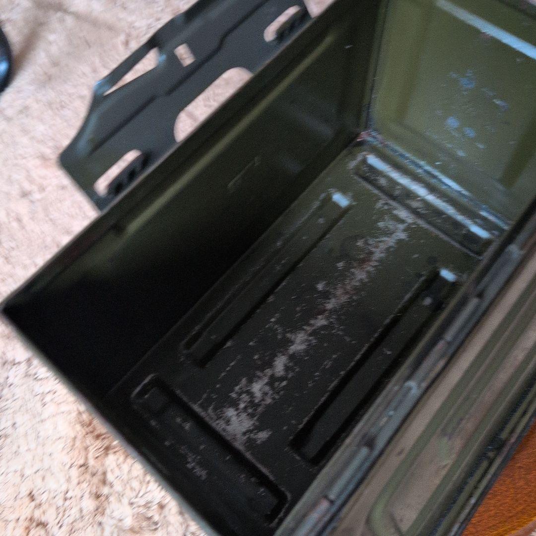 弾薬箱　米軍　cal50 機関銃 アモカン