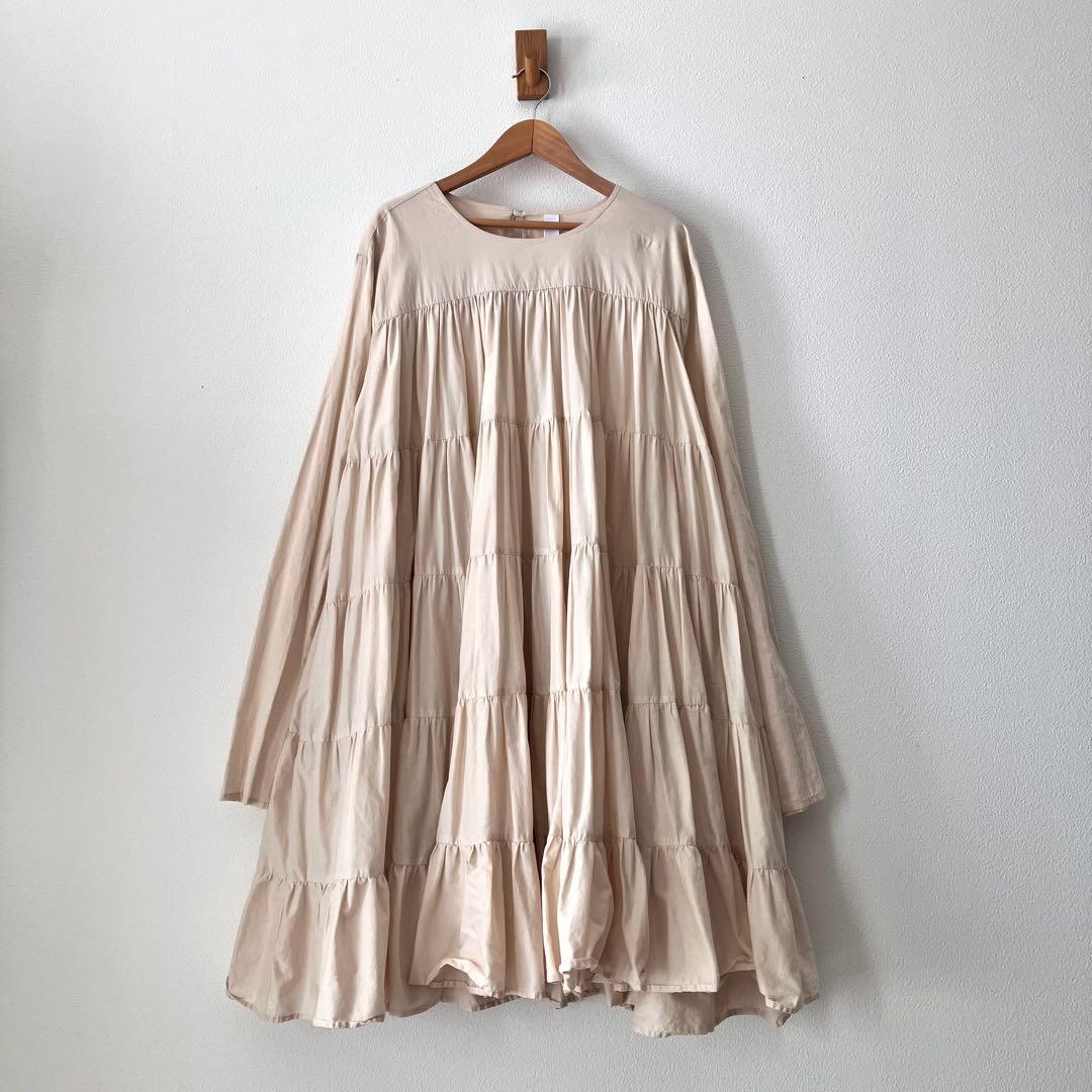 Merlette マーレットSOLIMAN ソリマン ライトベージュ ワンピース