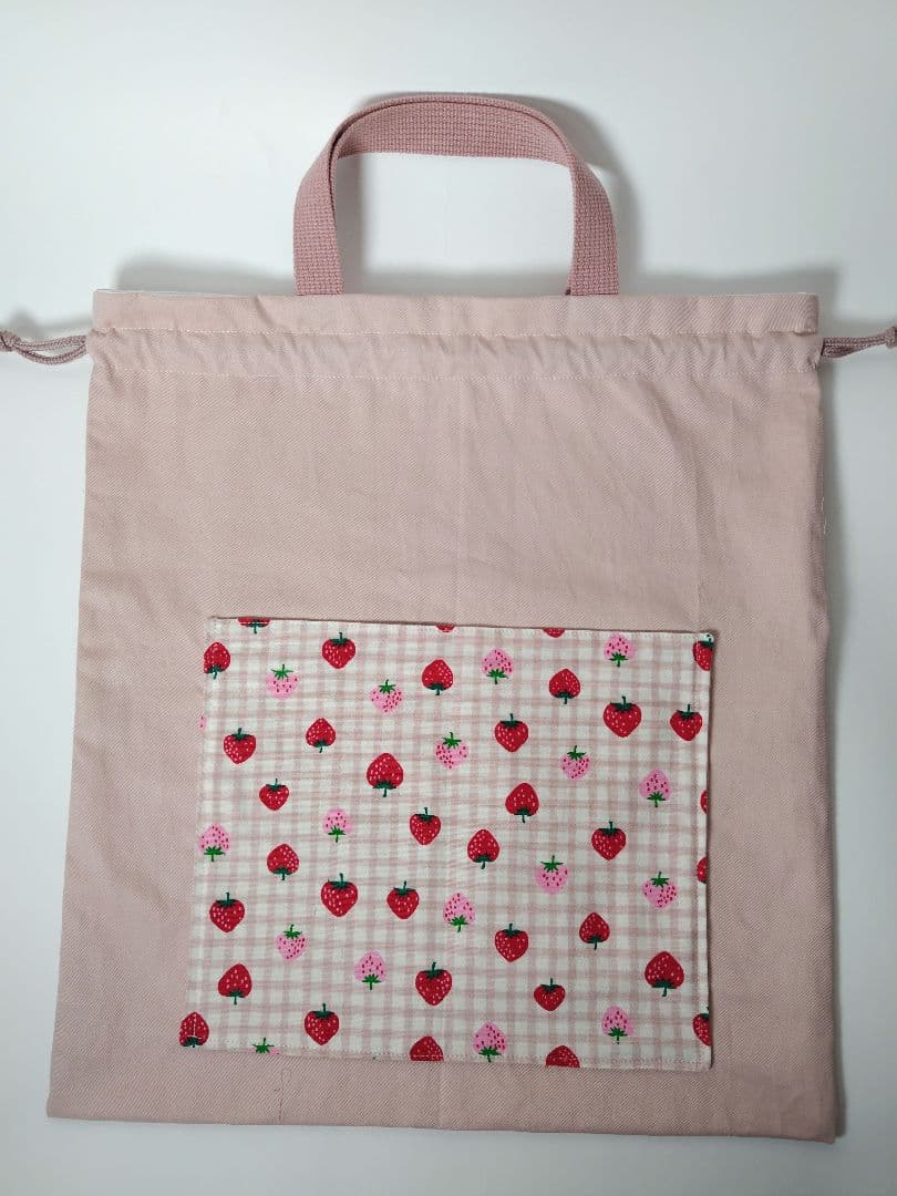 どーなつ さま 入園入学グッズ くすみ さくらんぼ いちご