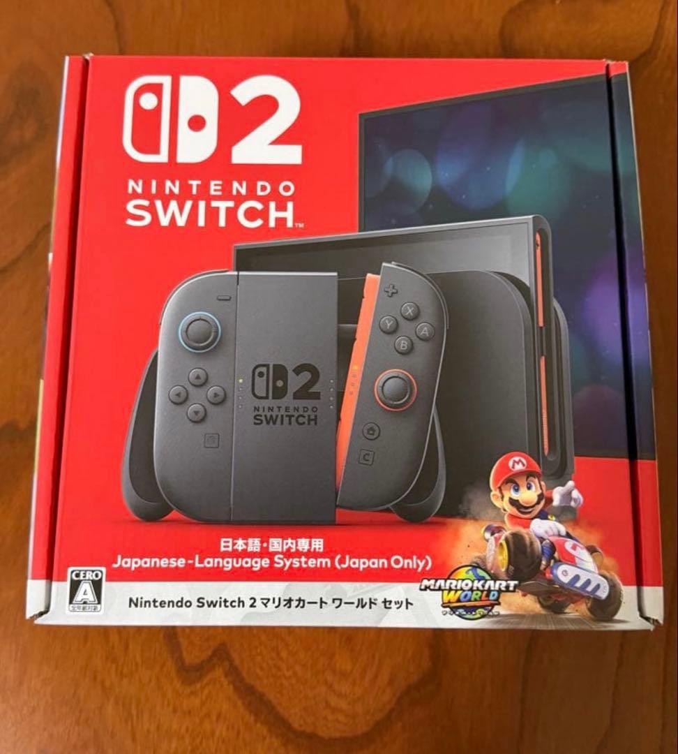 Nintendo Switch 2 日本語 国内専用 マリオカートワールドセット
