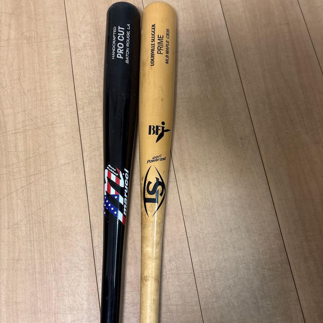 PRO CUT & PRIME 硬式バット　marucci 硬式木製バット