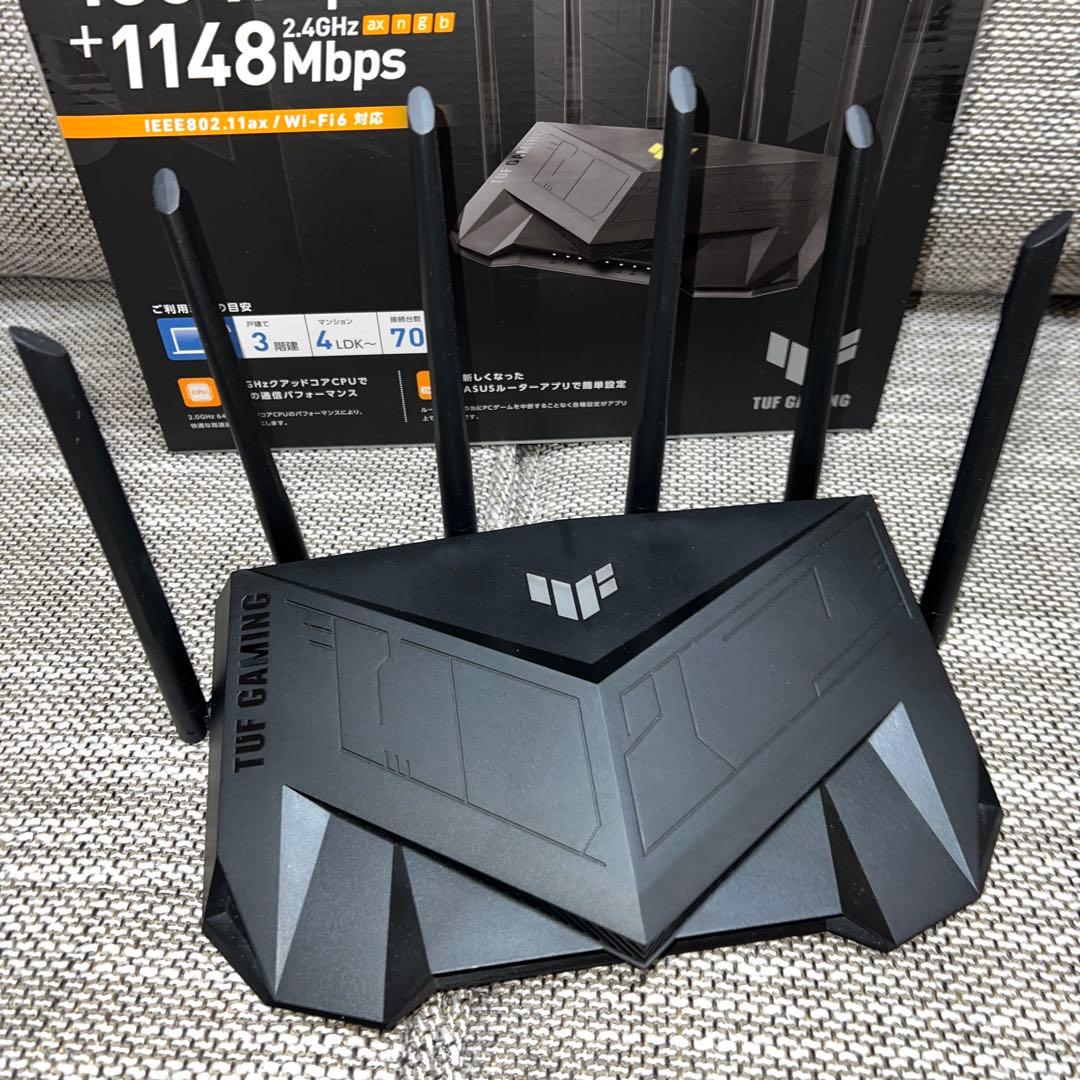【超美品】ASUS TUF GAMING AX6000 無線LANルーター