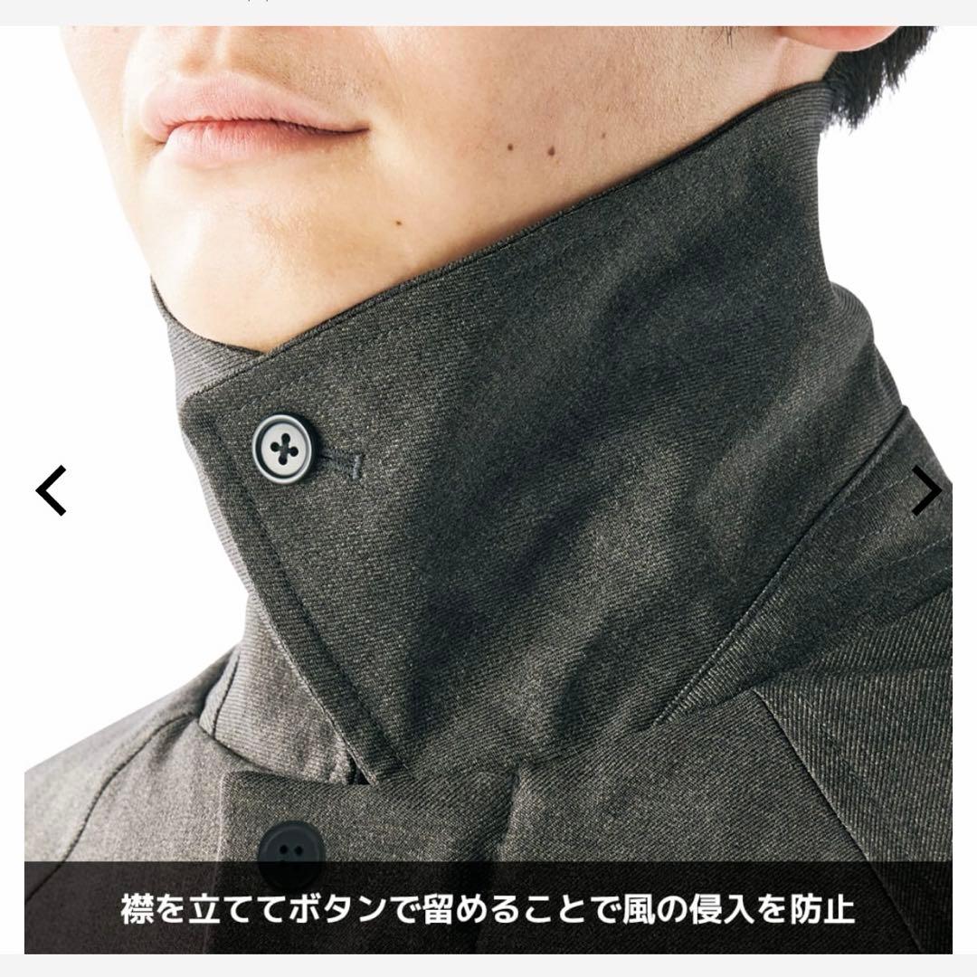 XShelter ステンカラーコート L ブラック