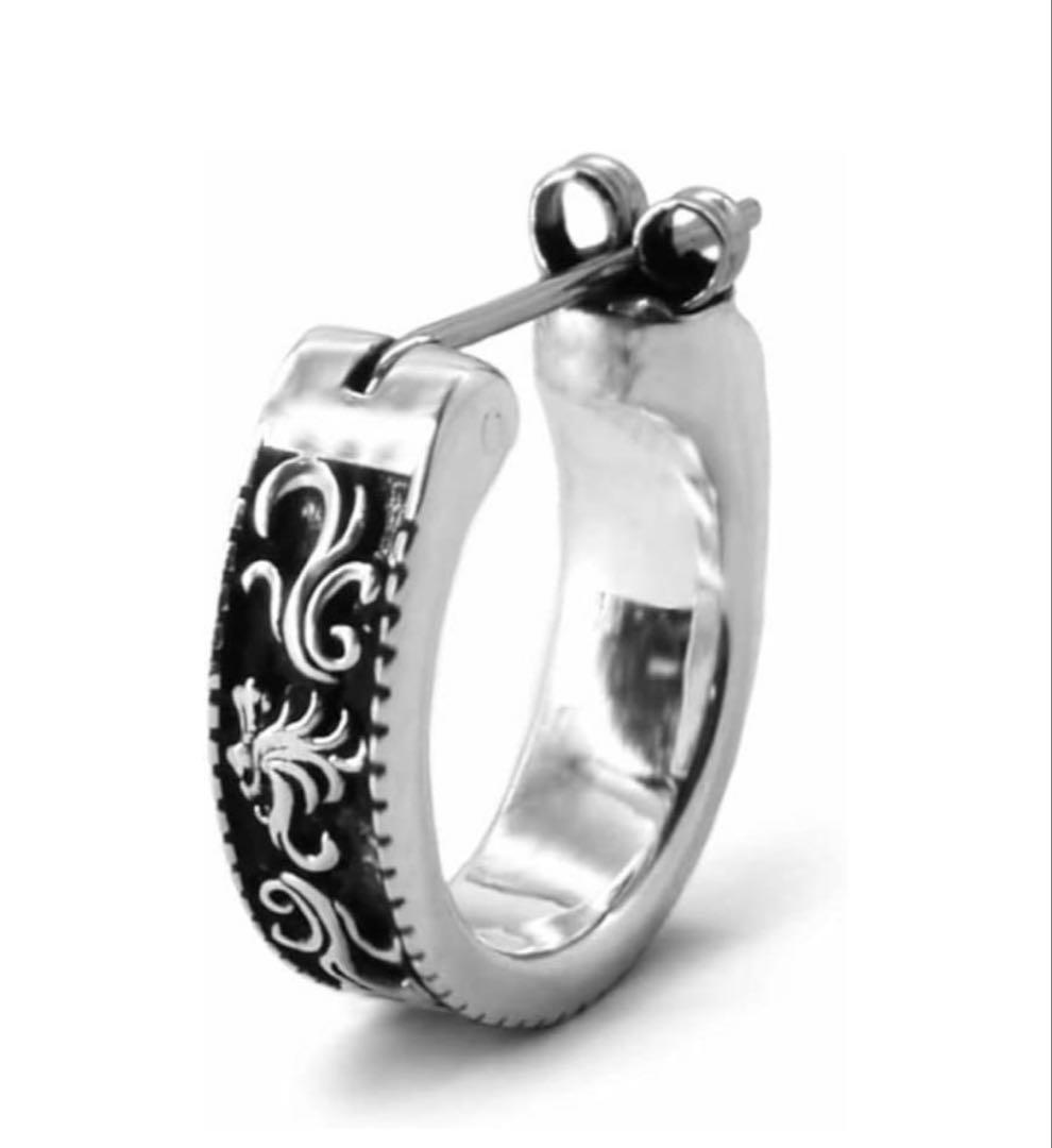 LION HEART シルバー925 ピアス(片耳用)