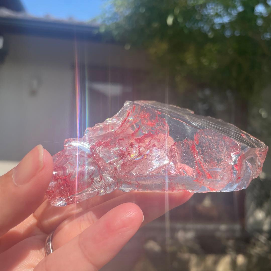 お値下げ　アンダラクリスタル　バイカラー　シエラネバダ産 143g