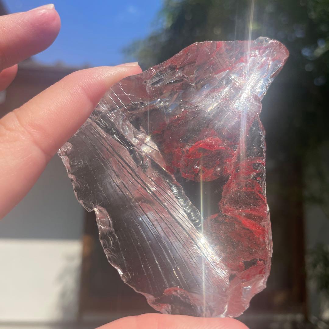 お値下げ　アンダラクリスタル　バイカラー　シエラネバダ産 143g