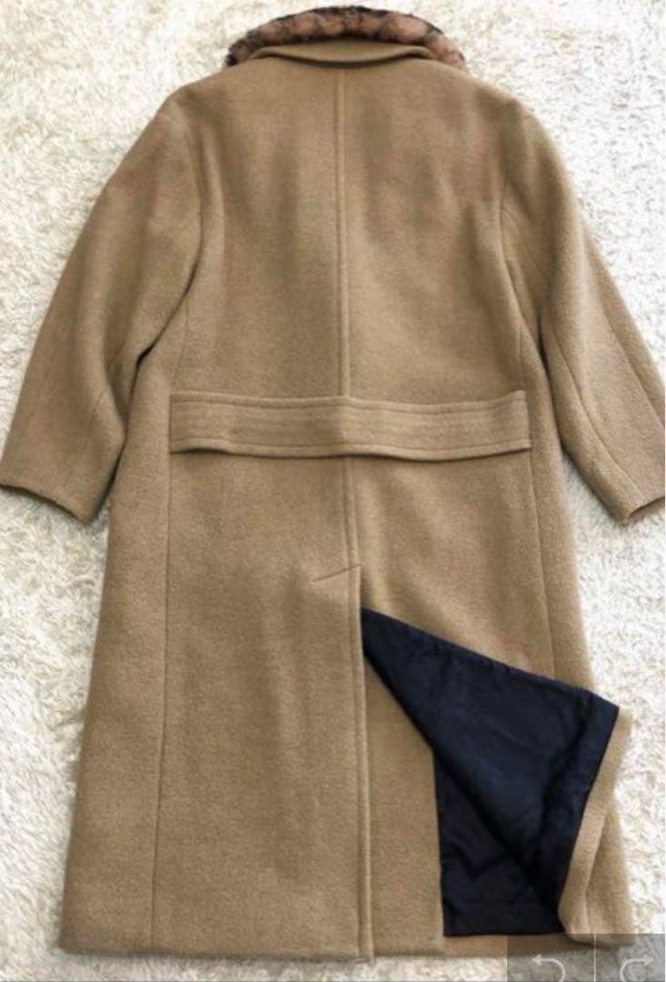 コーチ ジェニファーロペス　コラボ　チェスターコート　ベージュ　S