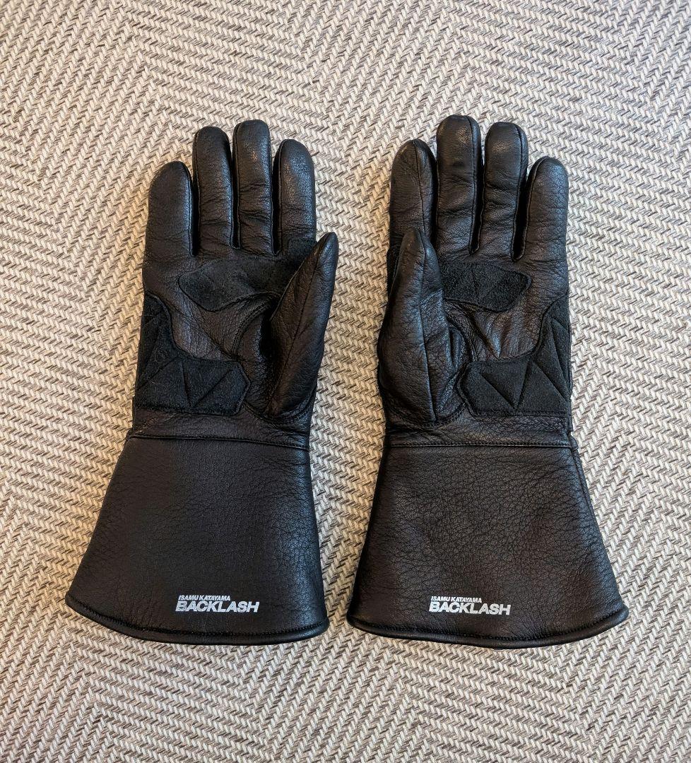 【極上美品】ISAMU KATAYAMA BACKLASH レザー グローブ
