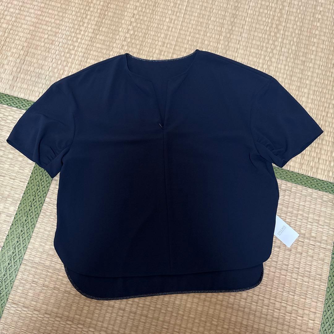 コラージュガリャルダガランテ　ジャージタックスリーブブラウス