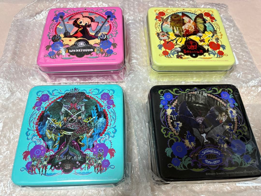 魔法少女⭐︎まどかマギカ　フレーバーティー　空缶　コンプリート4種