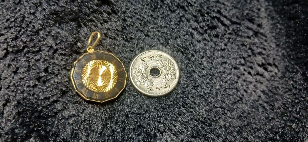 K18ゴールド イリュージョンペンダント　4,3g　最終価格