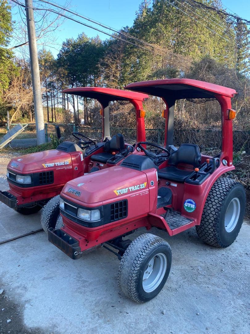 RYOKUSAN Turf Trax 12 トラクター(2台/現状渡し/軽油)