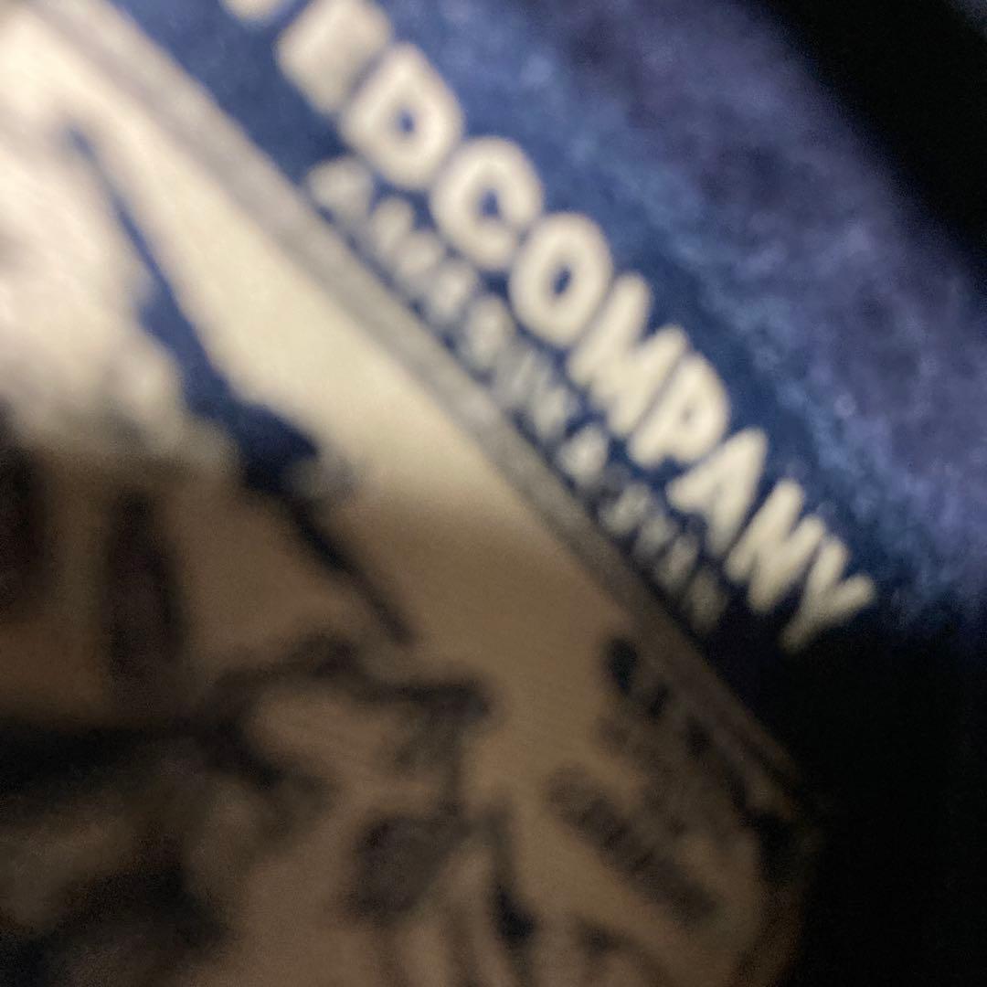 TEDCOMPANY・スカジャン・リバーシブル・別珍・40inc・ネイビー