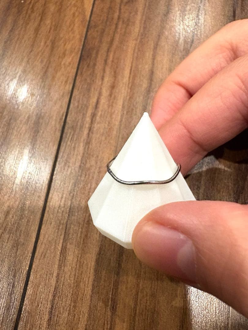 ete エテ　PT900 プラチナ　リング　「スレンダー」　13号　プラチナム