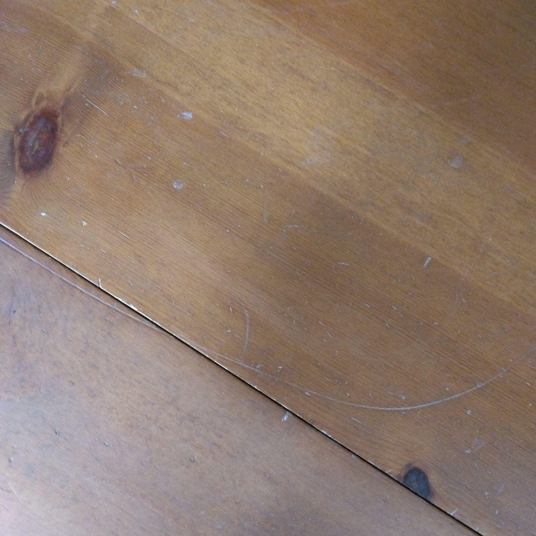 楕円形ちゃぶ台 机 木製 中古品 アンティーク 送料無料