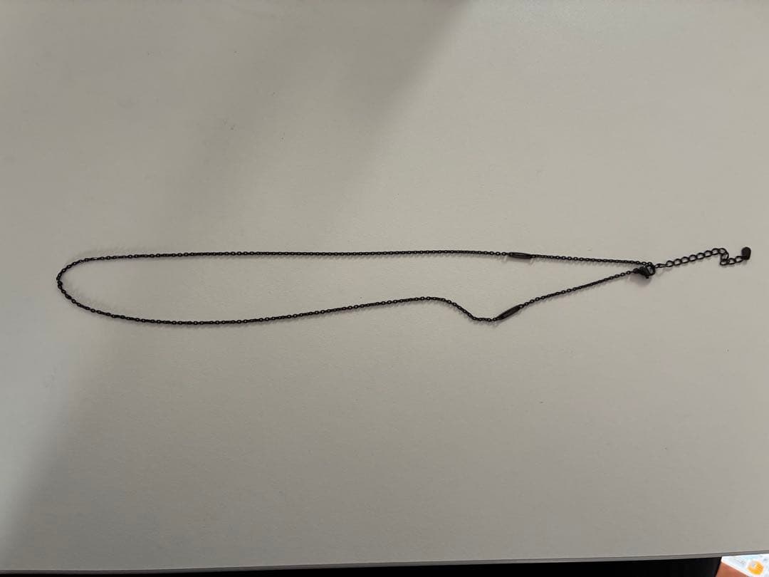 【phiten】ネックレス チタンチェーン ステーション