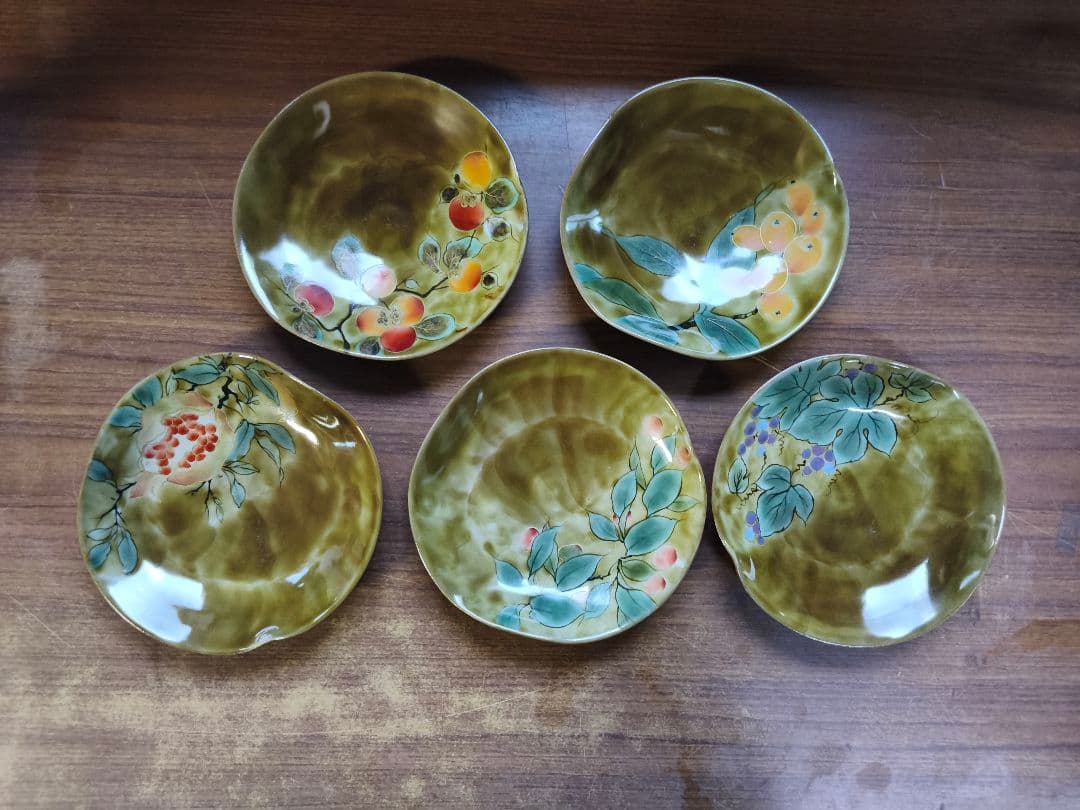 京焼　清水焼　陶あん　皿　5枚セット