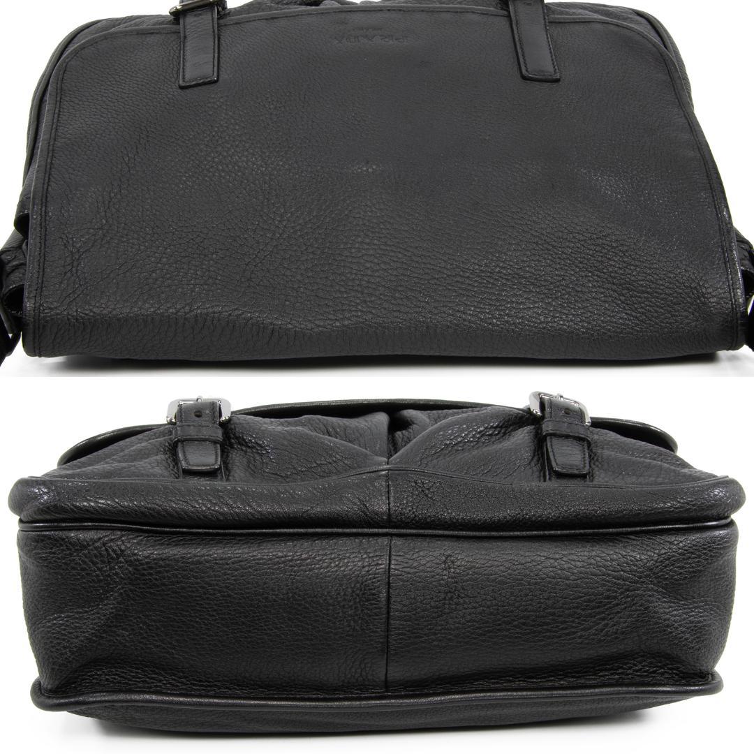 本物 プラダ ショルダーバッグ メンズ レディース 黒 斜め掛け 本革 レザー