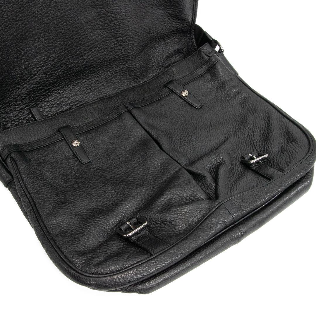 本物 プラダ ショルダーバッグ メンズ レディース 黒 斜め掛け 本革 レザー