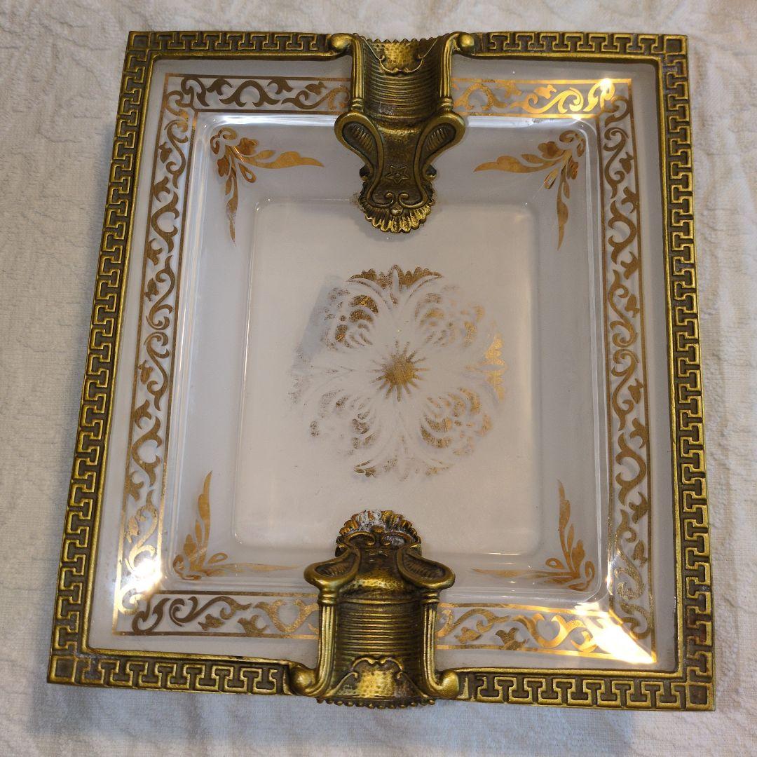 再お値下げしました!ＺARAホーム、アンティーク風灰皿、希少。お洒落な小物入れ