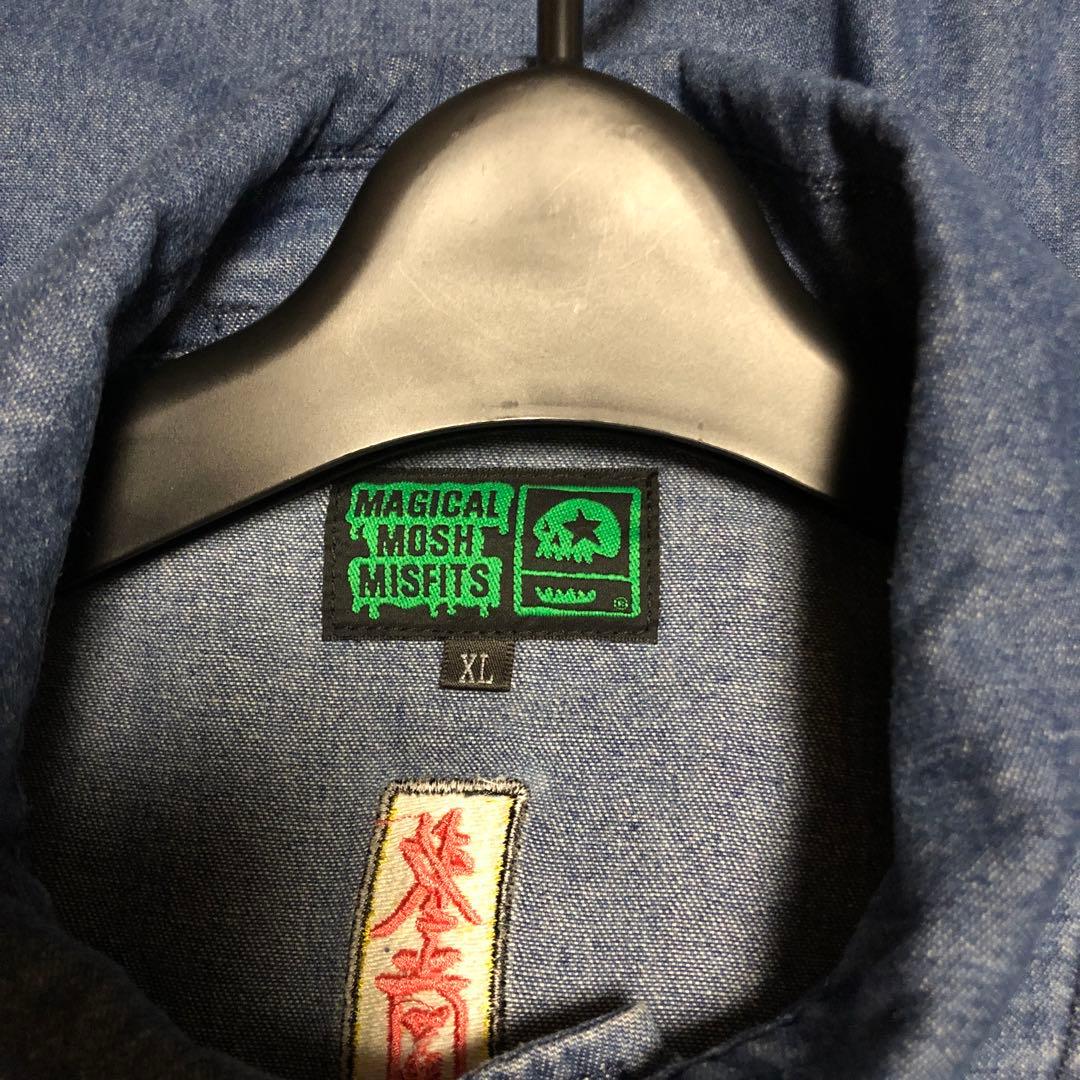 マジカルモッシュミスフィッツ　チャイナシャツ　XL