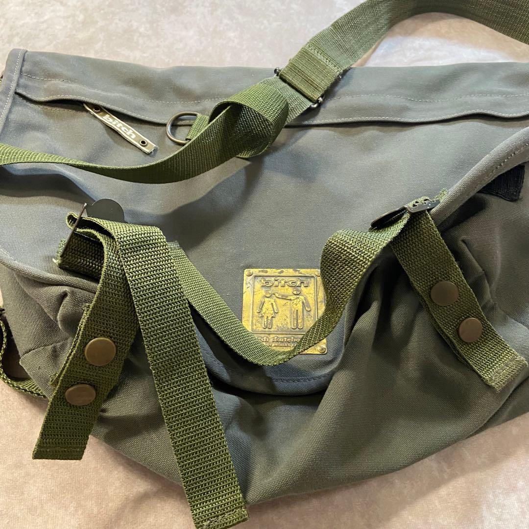 90s bitch skateboards メッセンジャーバッグ ショルダー