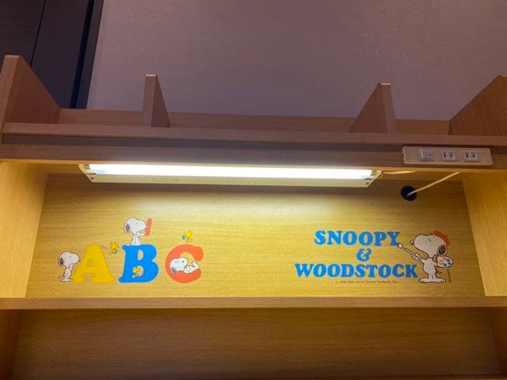 スヌーピー　SNOOPY　学習机