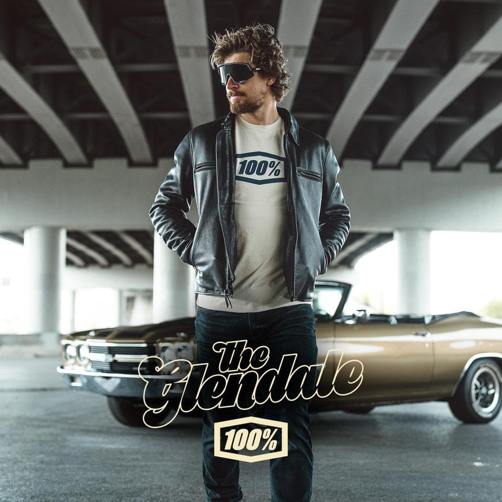 100% Glendale ブラック ワンハンドレッド サングラス