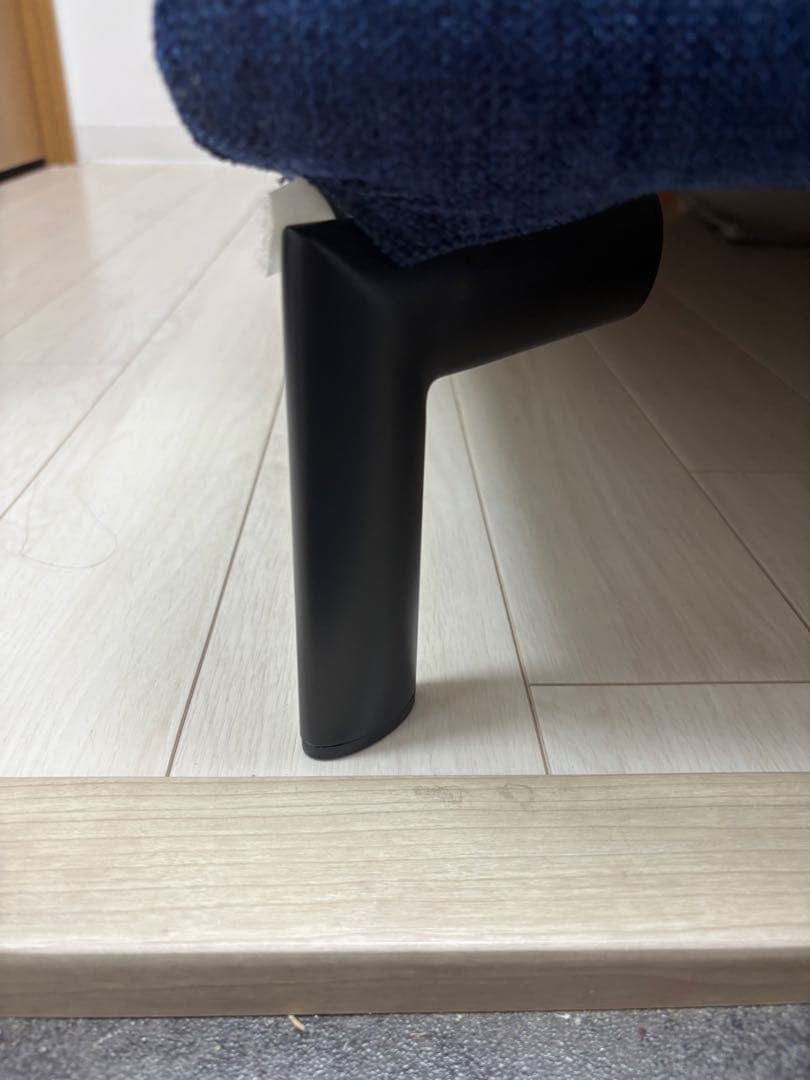 【美品】IDC大塚家具 アームレスソファ ファビオ 幅200㎝ カバーリング仕様